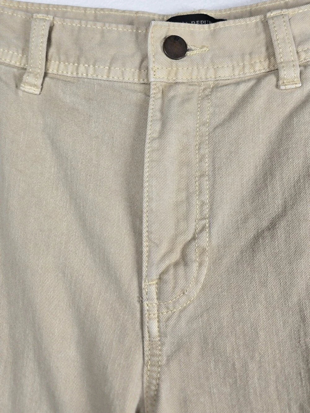 Banana Republic Men 33 Surplus Twill Shorts Tan